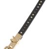 Yves Saint Laurent Studded Leather Wrap Bracelet in Black - Lyst