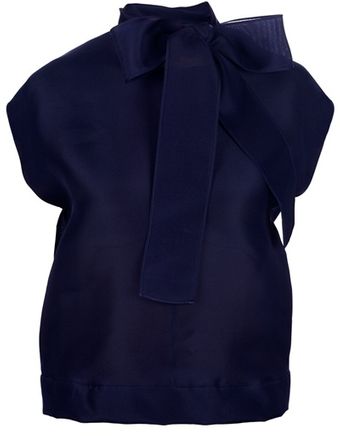 Yves Saint Laurent Bow Top - Lyst