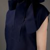 Yves Saint Laurent Bow Top in Blue - Lyst
