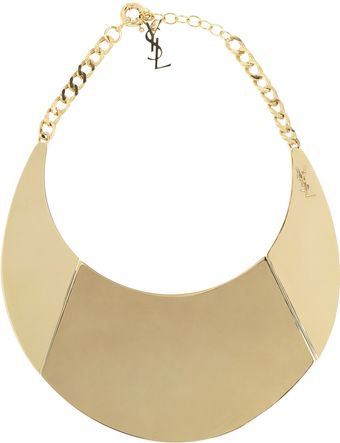 Yves Saint Laurent Purefly Goldtone Necklace - Lyst