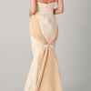 Zac Posen Off The Shoulder Gown with Halter Straps in Beige (ivory) - Lyst
