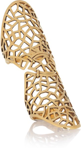 Zadig & Voltaire 18karat Goldplated Ring in Gold - Lyst