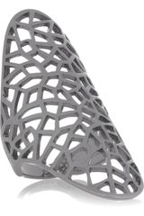 Zadig & Voltaire By Gaia Repossi Rhodiumplated Ring