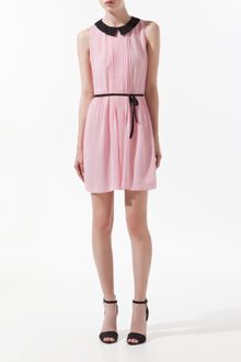 Zara Peter Pan Collar Dress - Lyst