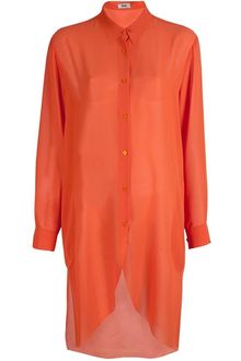 Acne Penny Long Blouse - Lyst