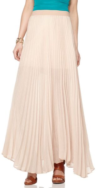  Estel Pleated Maxi Skirt 