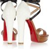 Christian Louboutin Summerissima 140 Python and Leather Sandals in Brown (tan) - Lyst