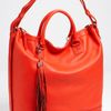 Diane Von Furstenberg Drew Bucket Bag in Red (hibiscus) - Lyst