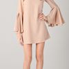 Elizabeth And James Mabel Dress in Beige - Lyst