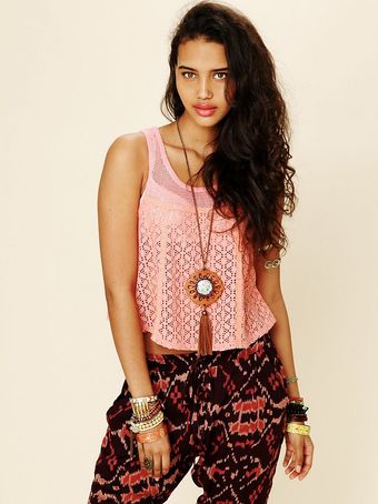 Free People Scallop Novelty Swing Top - Lyst