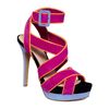 Jessica Simpson Evangela Platform Sandals in Pink (bermuda pink combo) - Lyst