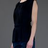 Jil Sander Pleated Top in Blue - Lyst