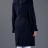Junya Watanabe Fitted Trench Coat in Blue - Lyst