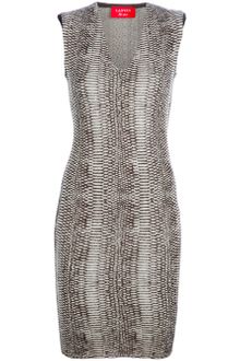 Lanvin Printed Dress - Lyst