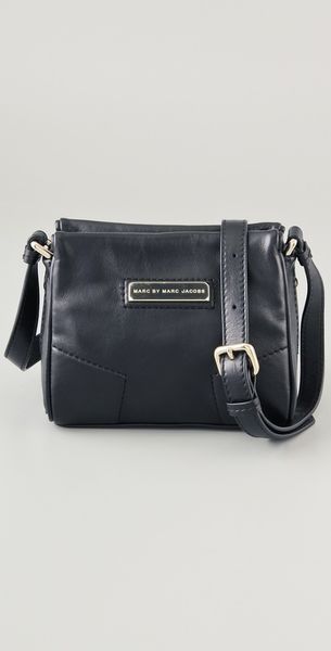  Padded Leather X Body Bag 