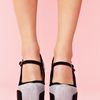 Nasty Gal Stunner Platform in Gray (sky) - Lyst