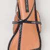 Rachel Zoe Gwen Flat Sandals in Black - Lyst