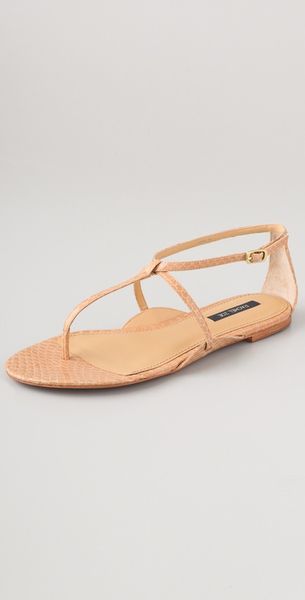 Rachel Zoe Gwen Flat Sandals - Lyst