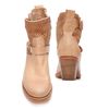 Rag & Bone Mid Moto Perforated Booties Sand in Beige (sand) - Lyst
