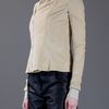 Rick Owens Zip Jacket in Beige (nude) - Lyst