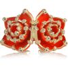 Roberto Cavalli GoldPlated Swarovski Crystal Ring in Gold - Lyst