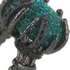 Roberto Cavalli RhodiumPlated Swarovski Crystal Ring in Blue (teal) - Lyst