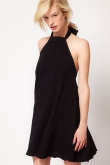 See By Chloé See By Chloe Halter Neck Dress in Burn Out Jersey - Lyst