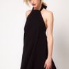 See By Chloé See By Chloe Halter Neck Dress in Burn Out Jersey in Black - Lyst