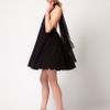See By Chloé See By Chloe Halter Neck Dress in Burn Out Jersey in Black - Lyst