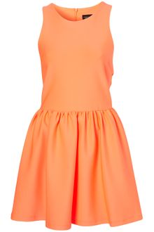 Topshop Scuba Skater Dress - Lyst
