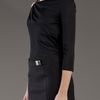 Versace Jersey Top in Black - Lyst
