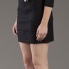 Versace Medusa Clasp Skirt in Black - Lyst
