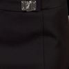 Versace Medusa Clasp Skirt in Black - Lyst