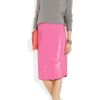 Vince Cotton Slub Jersey Sweater in Gray - Lyst