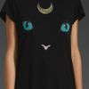 Wildfox Couture Cat Moon Crew in Black (clean black) - Lyst