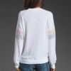 Wildfox Couture Wildfox 10 Gidget Beach Jumper in White (clean white) - Lyst