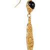 Yves Saint Laurent GoldPlated Sting Ray Effect Earrings in Gold - Lyst