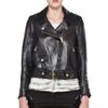 Acne Leather Jacket  in Black - Lyst