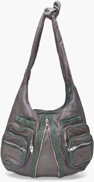  Dark Green Donna Hobo 