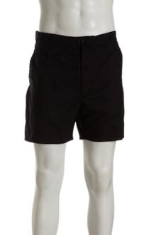 Bottega Veneta Black Cotton Butterfly Stitch Swim Trunks - Lyst