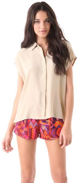 Equipment Leandra Blouse - Lyst