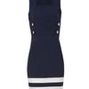 Jane Norman Band Hem Dress in Blue (multi-coloured) - Lyst