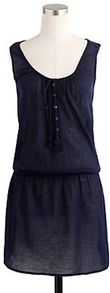 J.Crew Whisper Gauze Sand Dollar Tunic - Lyst