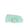 J.crew Snakeskin Belt in Green (sheer mint) - Lyst
