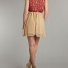 Madam Rage Madam Rage Vintage Bow Belt Dress in Beige - Lyst