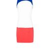 Mango Sleeveless Straightcut Dress in Blue (coral) - Lyst