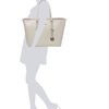 Michael By Michael Kors Jet Set Medium Travel Tote in Beige (neutral) - Lyst