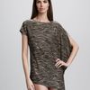 Michael Kors Asymmetric Zebraprint Coverup in Black - Lyst
