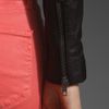 Muubaa Turan Laser Cut Cardigan in Black - Lyst