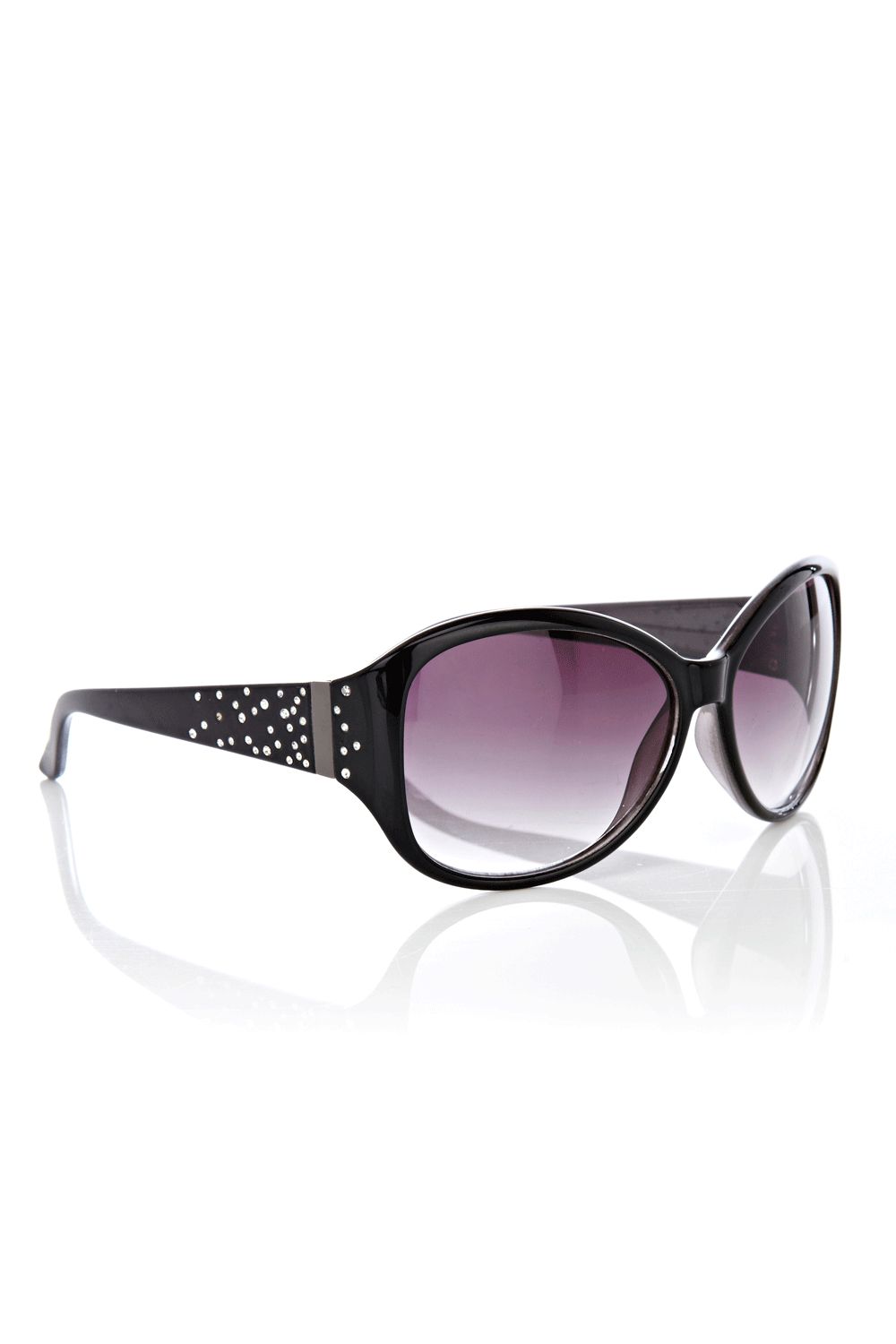 Oasis Diamante Sunglasses in Black Lyst